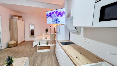 Apartamento 1 habitación, con piscina