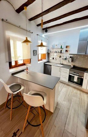 Apartamento 2 habitaciones, con jardín