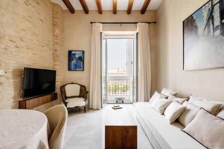 Apartamento 2 habitaciones, con aire acondicionado