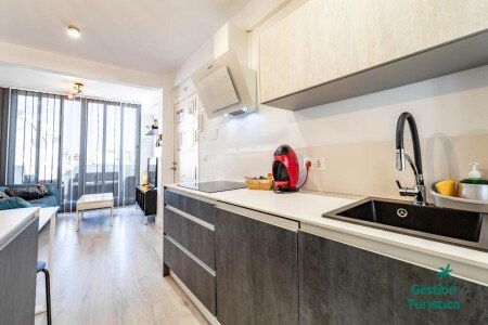 Apartamento 2 habitaciones, con aire acondicionado