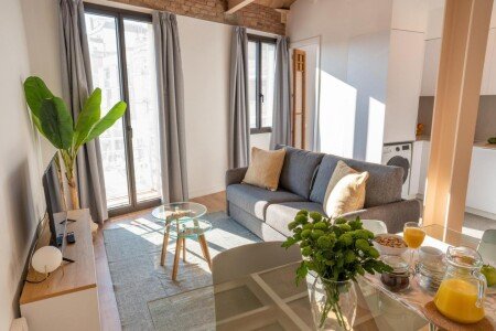 Apartamento 6 huéspedes, con aire acondicionado