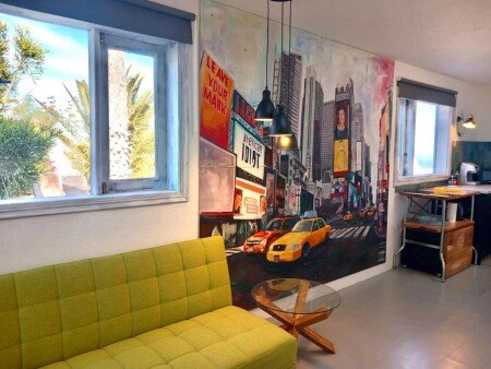 Appartamento 1 camera, con giardino