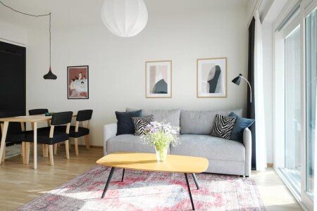 Apartamento 1 habitación, con jardín