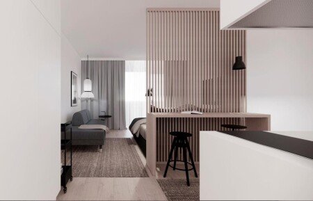 Apartment 3 guests, with wifi