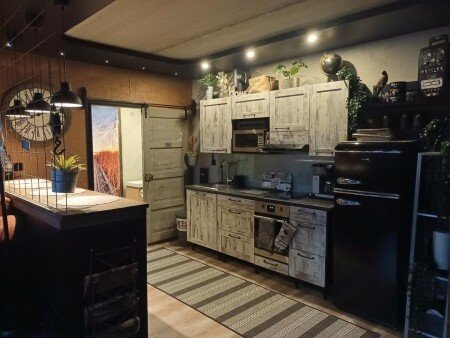 Ferienhaus 1 Schlafzimmer, mit Garten