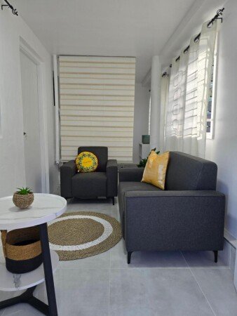 Apartment 1 bedroom, with garden