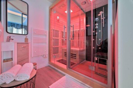 Appartement 1 chambre, avec sauna