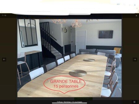 Maison de campagne 5 chambres, avec wifi