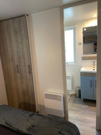 Mobil home 2 chambres, avec piscine