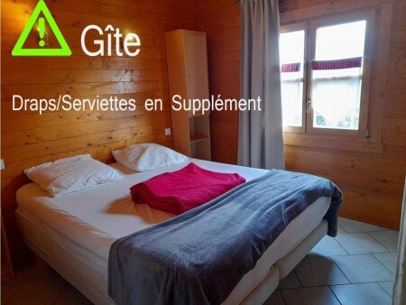 Chalet 13 voyageurs, avec jacuzzi