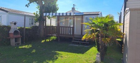 Mobil home 1 chambre, avec piscine