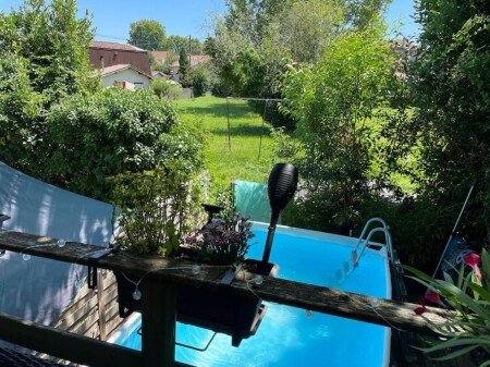 Maison de campagne confortable, 2 chambres, avec piscine