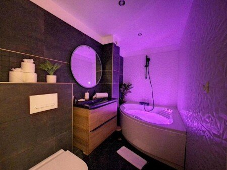 Apartment 1 bedroom, with jacuzzi