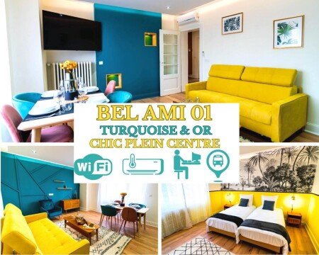 Appartement 2 slaapkamers, met tuin