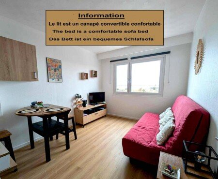 Appartement 1 slaapkamer, met parking