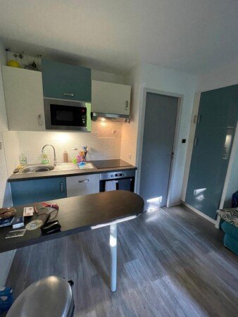 Appartement 2 chambres, avec jardin