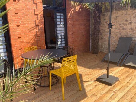 Grange 2 voyageurs, avec jacuzzi