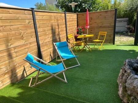 Gîte 1 chambre, avec piscine