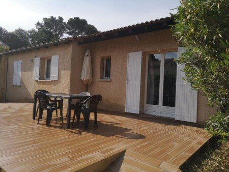 Villa 3 chambres, avec jardin