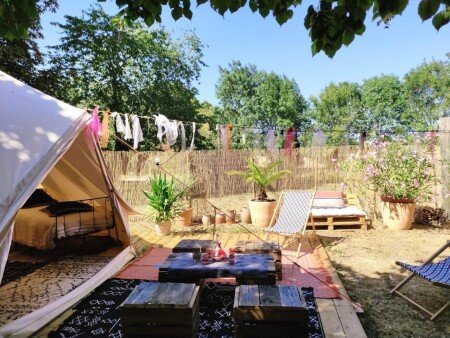 Hébergement insolite 1 chambre, avec jardin
