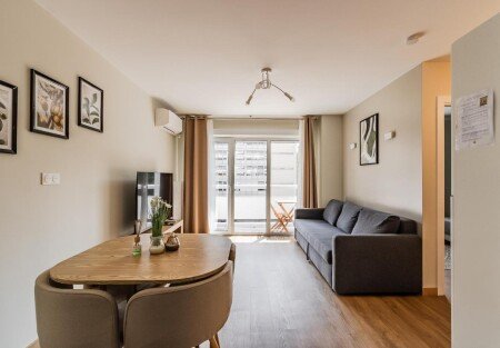 T2 1 chambre, avec climatisation