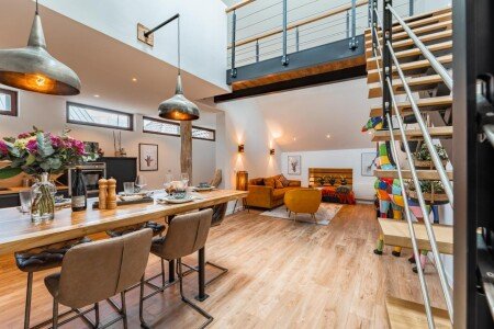 Loft cozy, 2 chambres, avec wifi