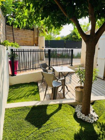 Maison 1 chambre, avec jardin