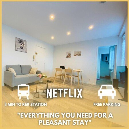 Appartement 1 chambre, avec wifi