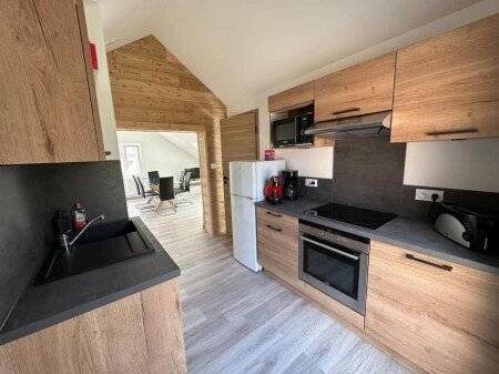 Appartement 2 chambres, avec jardin