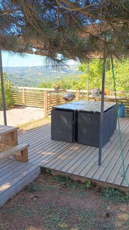 Maison de campagne 2 chambres, avec piscine