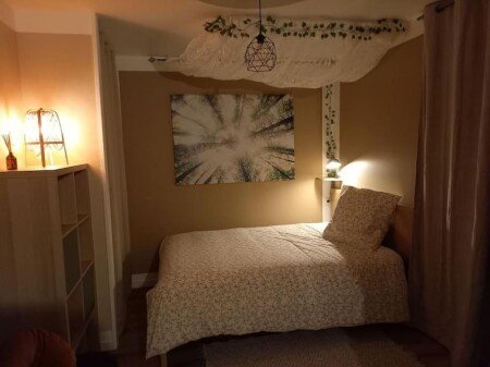 Appartement 1 chambre, avec jardin