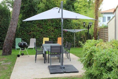 Appartement 2 chambres, avec jardin