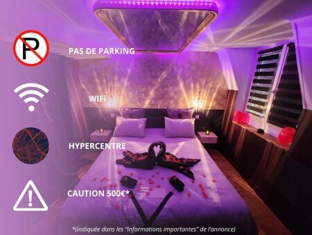 Appartement 1 chambre, avec jacuzzi