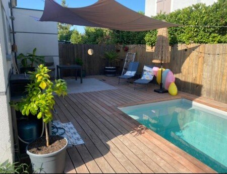 Maison 2 chambres, avec piscine