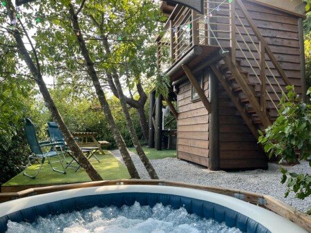 Cabane 1 chambre, avec jacuzzi