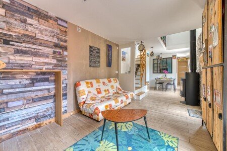 Maison 2 chambres, avec jardin