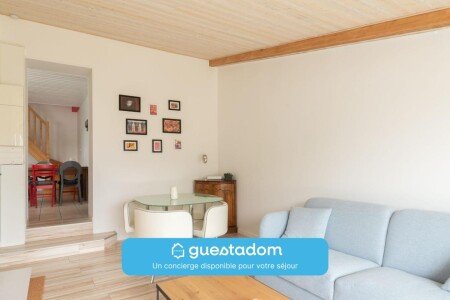 Maison 2 chambres, avec jardin