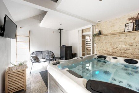 Maison 1 chambre, avec jacuzzi