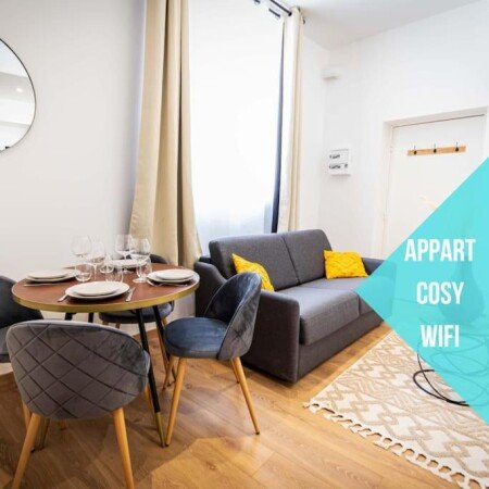 Appartement cozy, 1 chambre, avec wifi