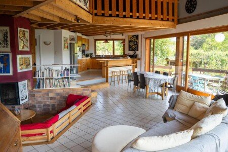 Appartement 3 chambres, avec jardin