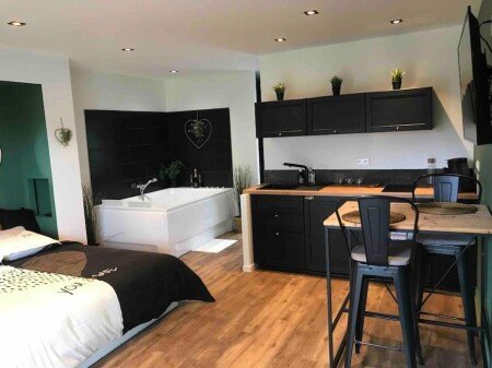 Appartement 1 chambre, avec jacuzzi