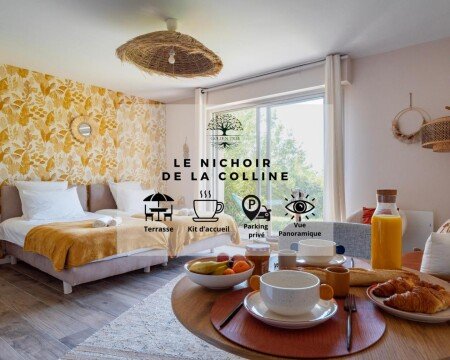 Appartement 1 chambre, avec wifi