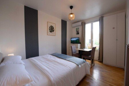 Apartamento 1 habitación, con aire acondicionado