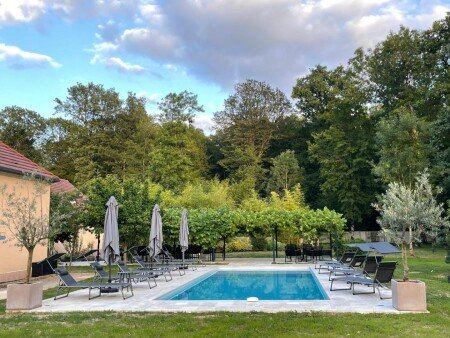 Maison de campagne 9 chambres, avec piscine