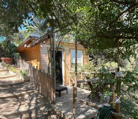 Chalet moderne, 1 chambre, avec jardin