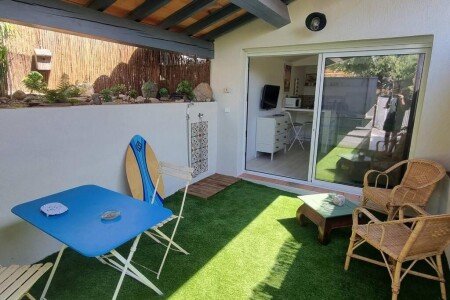 Maison de campagne 1 chambre, avec jardin