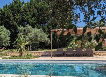 Maison 1 chambre, avec piscine