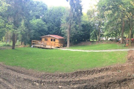 Tente 1 chambre, avec jardin
