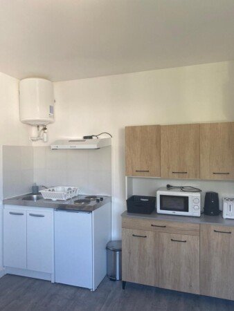 Appartement 1 chambre, avec jardin