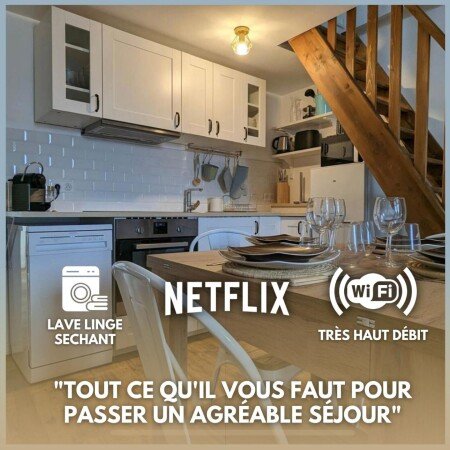 Apartment 2 bedrooms, with wifi